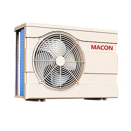 Macon  Pompe a chaleur R32 heat pump 10KW pool water hater plastic pool heat pump