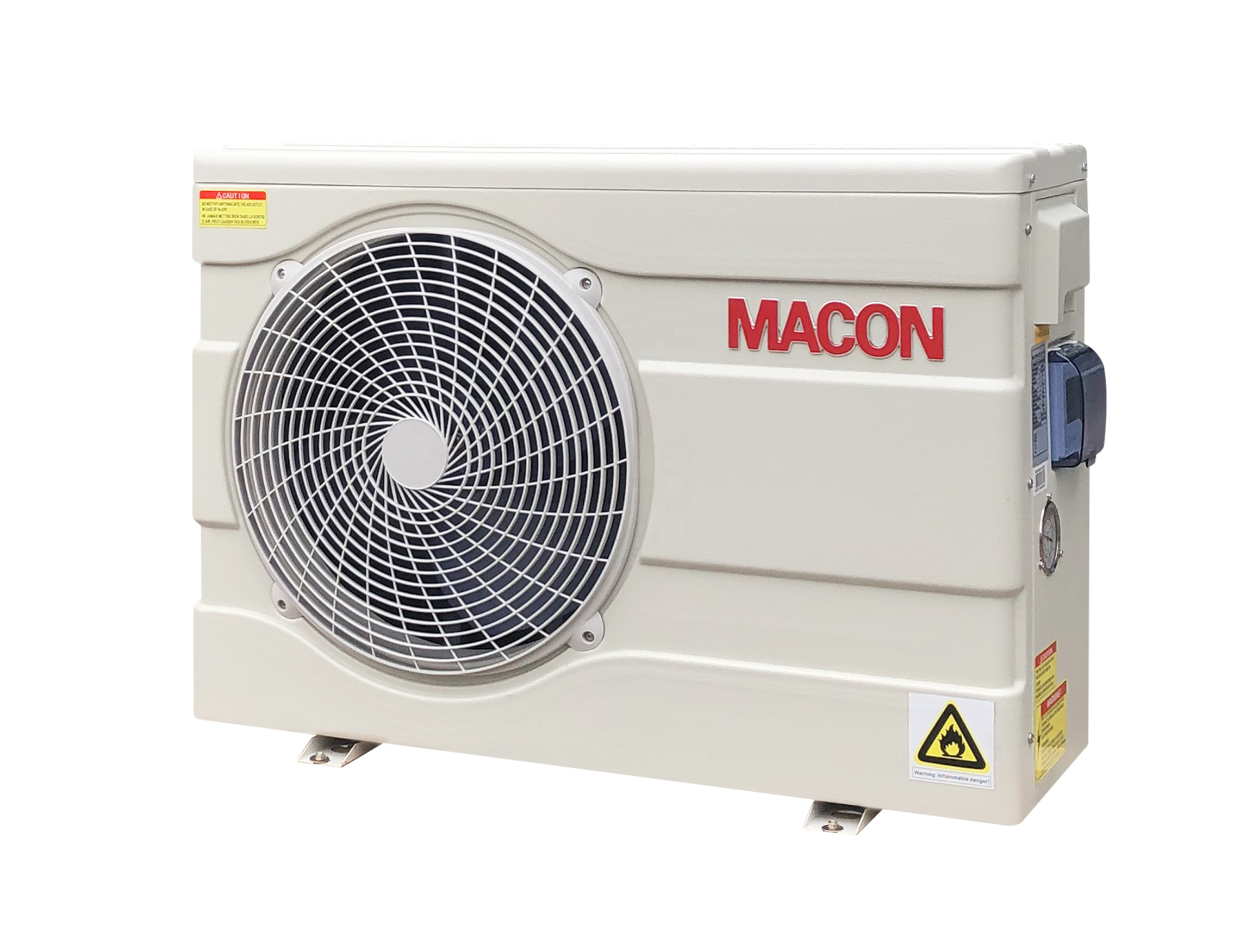 Macon  Pompe a chaleur R32 heat pump 10KW pool water hater plastic pool heat pump