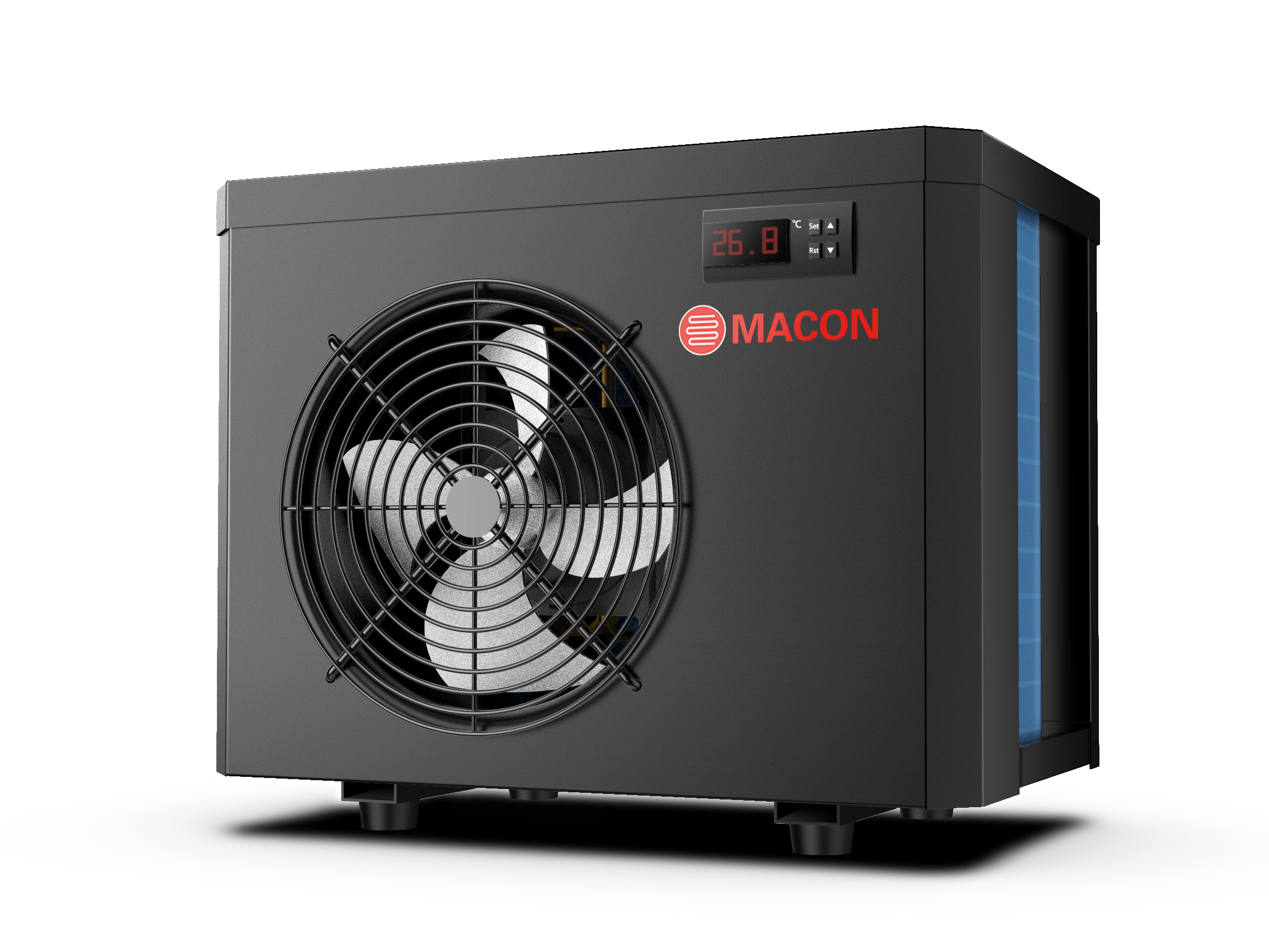 Macon residential mini pool heat pump small spa water heater for private small pool