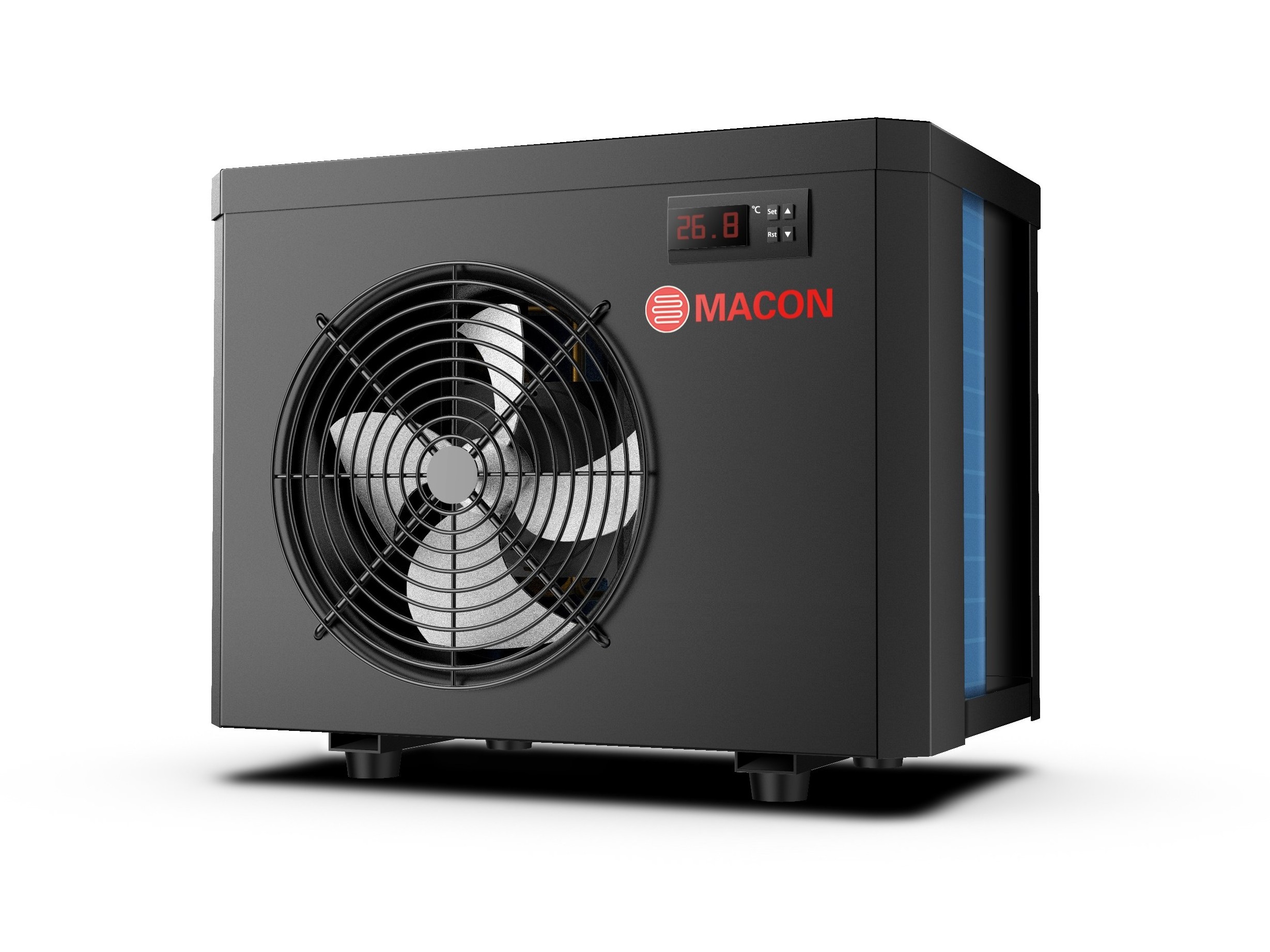 Macon residential mini pool heat pump small spa water heater for private small pool