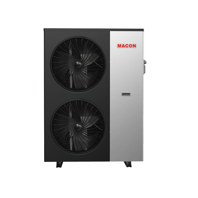 MACON EVI inverter heat pump Commercial EVI dc inverter heat pump for house heating cooling and domestic hot water