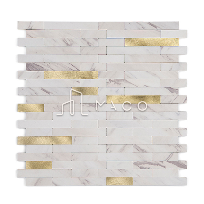 4mm Kitchen Wall Floor Backsplash Waterproof Peel And Stick Self Adhesive Wall Decoration PVC Mosaic Tiles Wallpaper