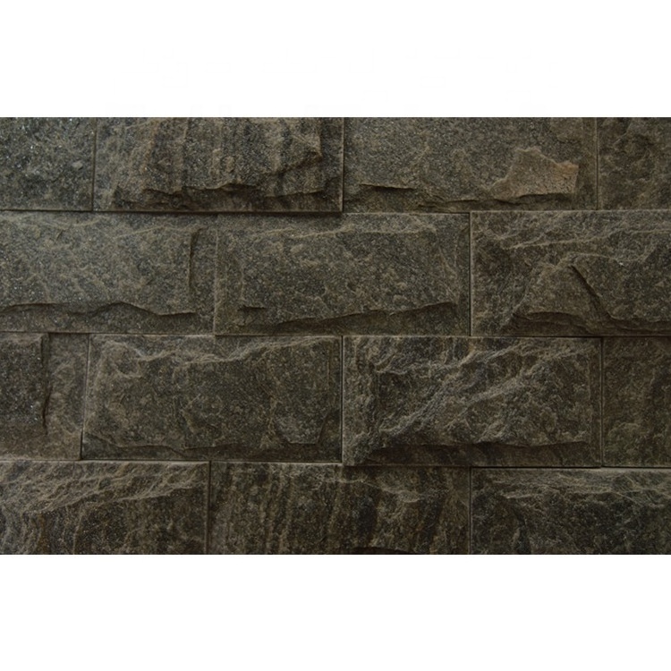 Grey Granite Mushroom Stone for Exterior Wall Siding