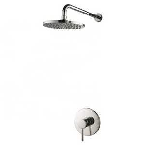 Good Price Rainfall Instant Heat Luxury Wall Water Saving Bathroom Electric High Pressure Chromed Abs Shower Head Set