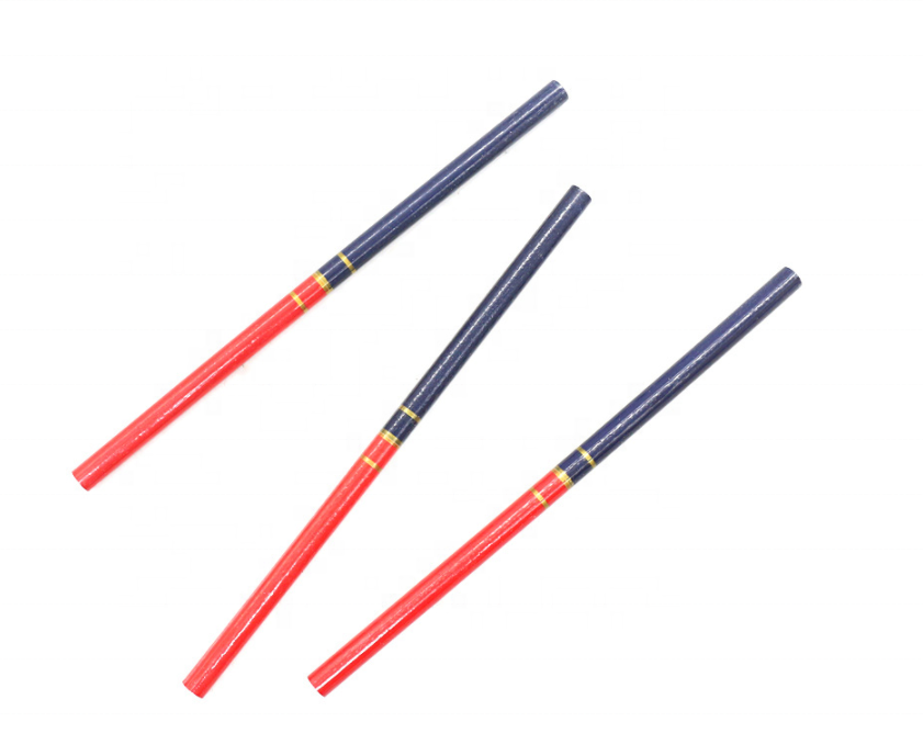 Macostone Double Color Red and Blue Wooden Carpenter Pencil