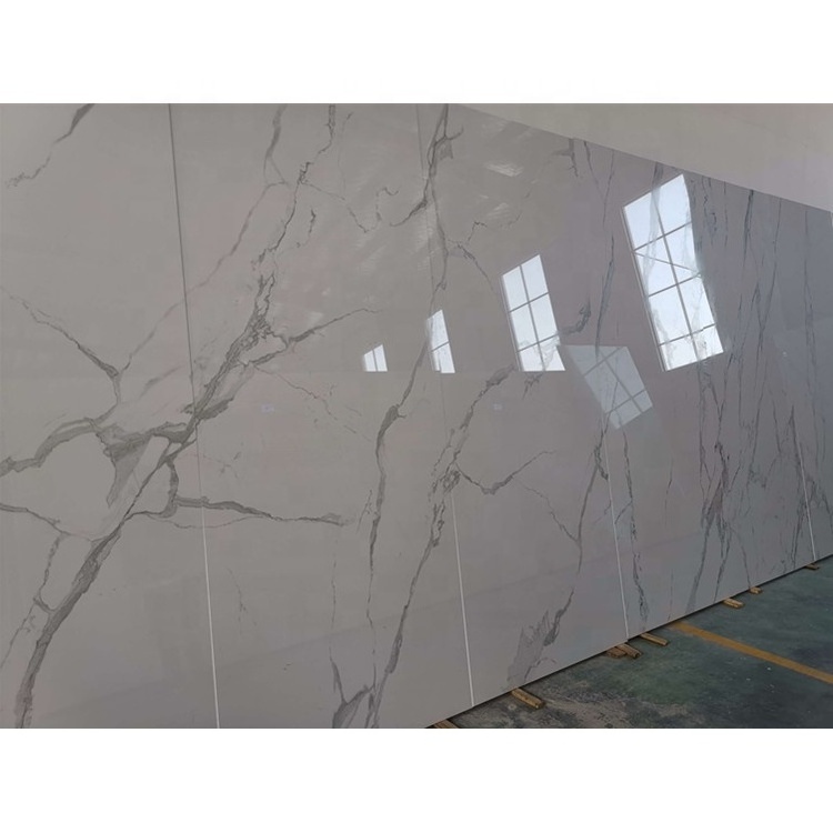 12.18/25/30mm crystal nano glass stone slab shower wall panel