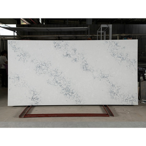 New Show Stone Quartz Alabaster Quartz Stone Slab for Kitchen Countertop