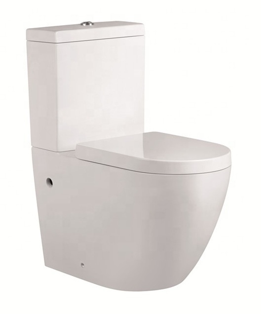 Chinese Made High Quality Watermark WC Ceramic Sanitary Washdown Bathroom Two Piece Toilets Sets For Bathroom with UPC