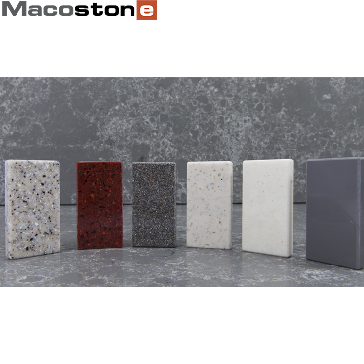 China Thin Bathroom Shower Room Wall Panel Wholesale Big Slab Pure Acrylic Corain Solid Surface Sheets Acrylic Countertop Slabs