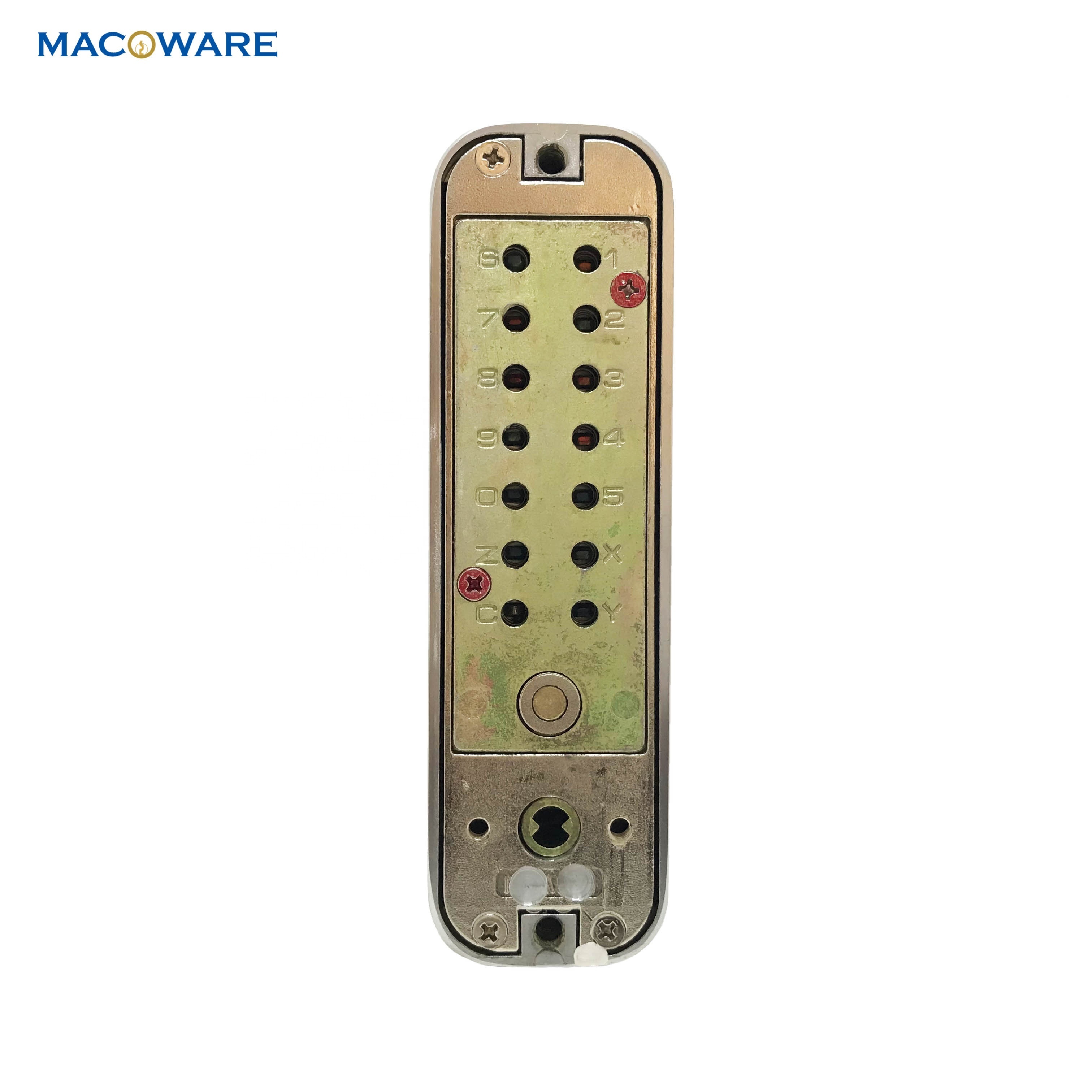 Top Security Outdoor Password Mechanical Digital Push Button Door Lock