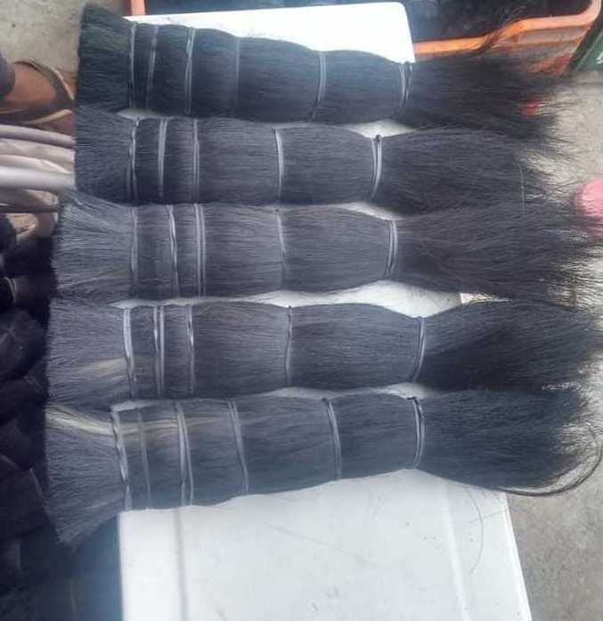 Wholesale Price Top Selling Buffalo Cow and buffalo tail hair for making brush Tail Hair from India at Best Price