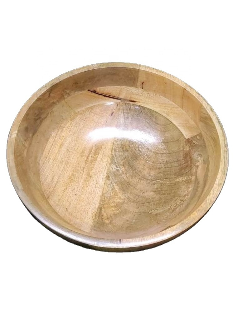 High-Quality Resin Mother of Pearl inlay Mango wood Salad Bowl with reasonable price direct from manufacturer