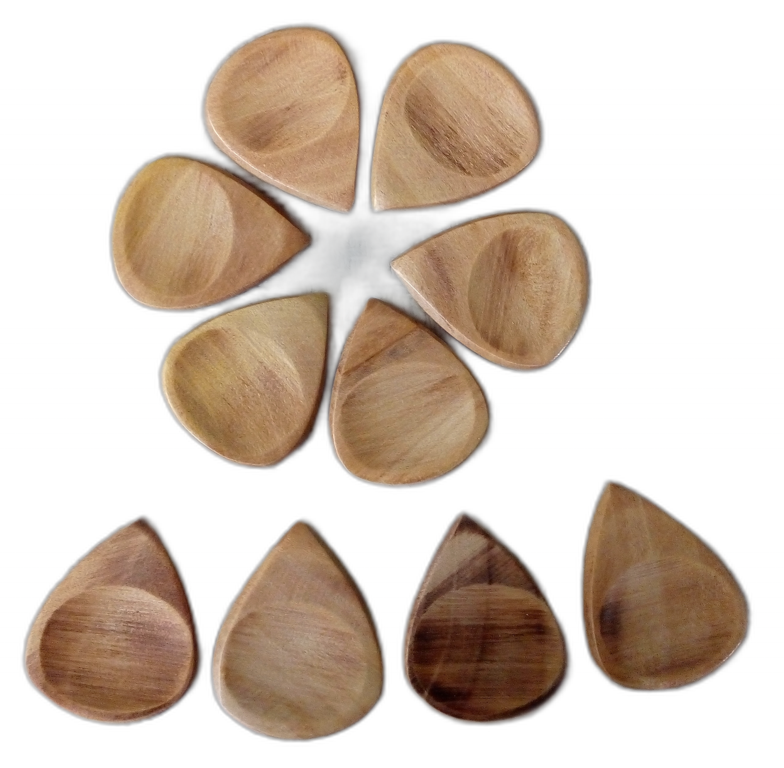 High-Quality Multi different wood guitar picks wooden guitar picks use for acoustic classical  Guitar Picks Engrave Design