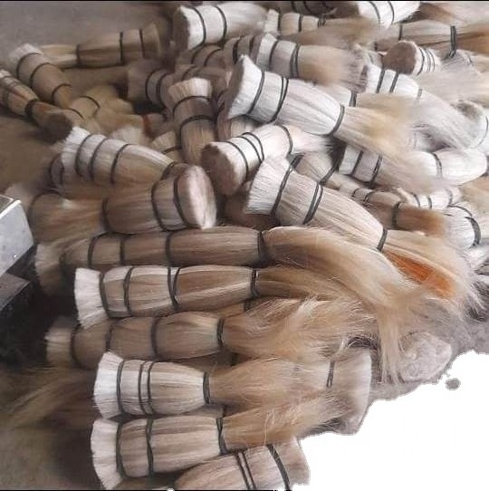 Wholesale Brush making Best Natural Horse hair for making brush Tail Hair from India at Best Price from factory