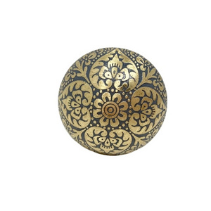 Latest Design Highly Decorative Golden Brass Door Knob for Export Sale from India