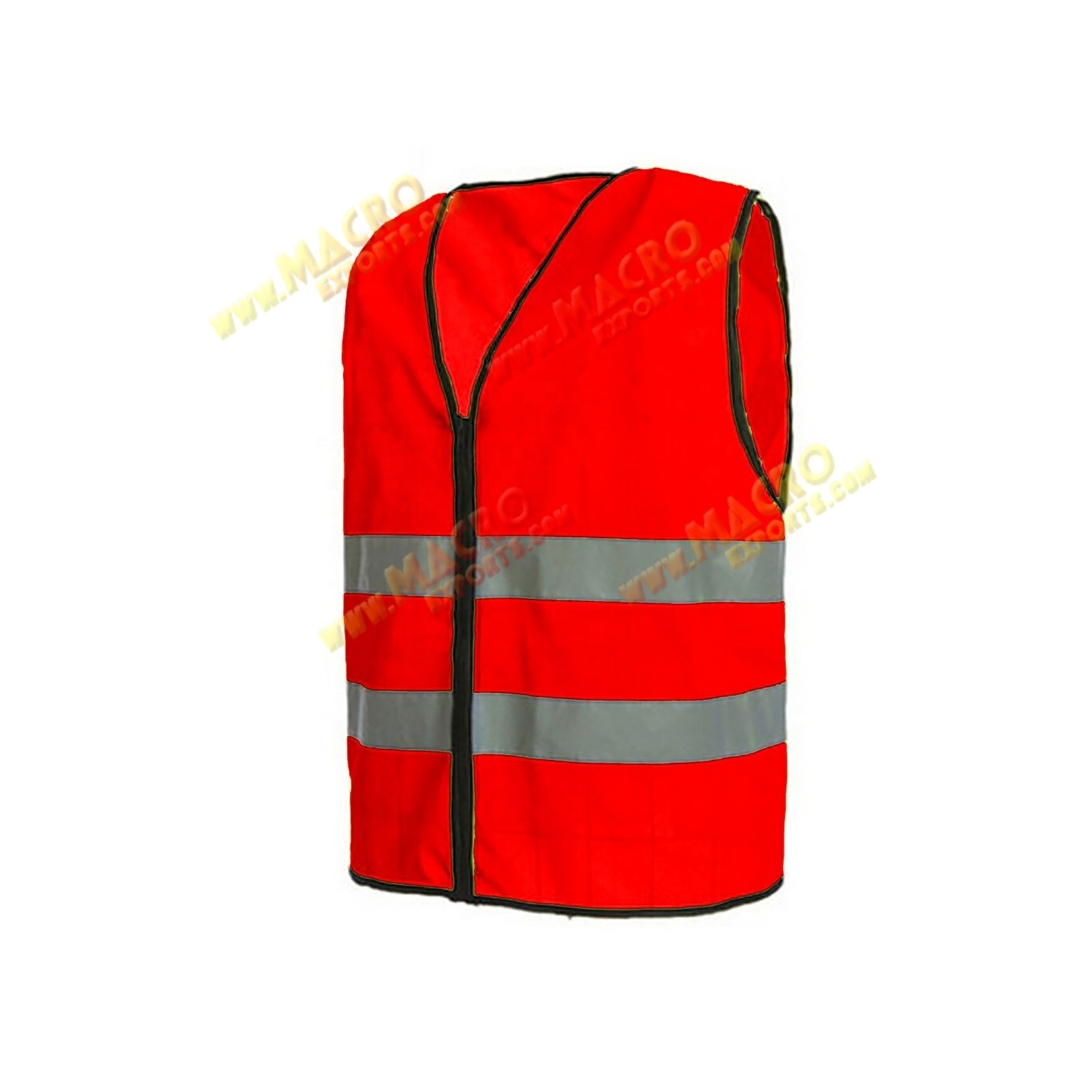 High Quality Custom Logo Gauze Knitted Safety Reflective Vest High Visibility Security Construction Reflective Vest With Pocket