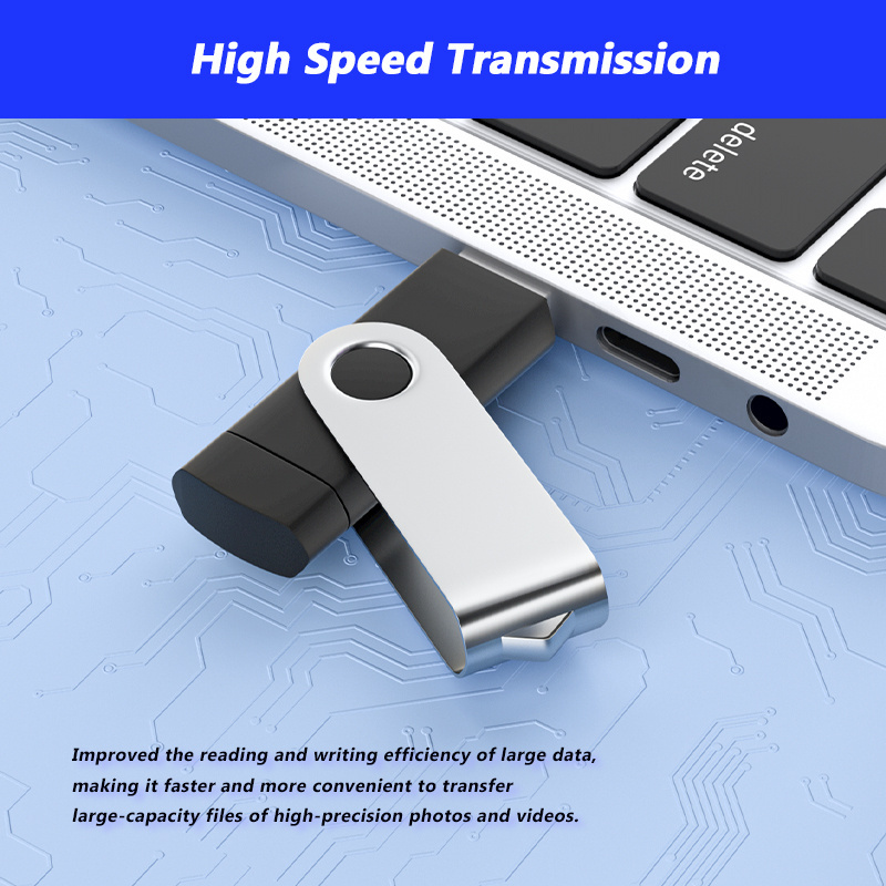 Microflash Customized High Speed type c 8gb 16gb 32gb 6gb Usb Flash Drive 2 In 1 Otg Pen Drive otg usb flash drive