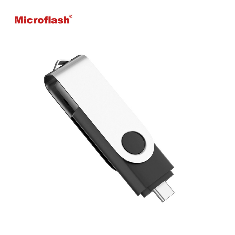 Microflash Customized High Speed type c 8gb 16gb 32gb 6gb Usb Flash Drive 2 In 1 Otg Pen Drive otg usb flash drive