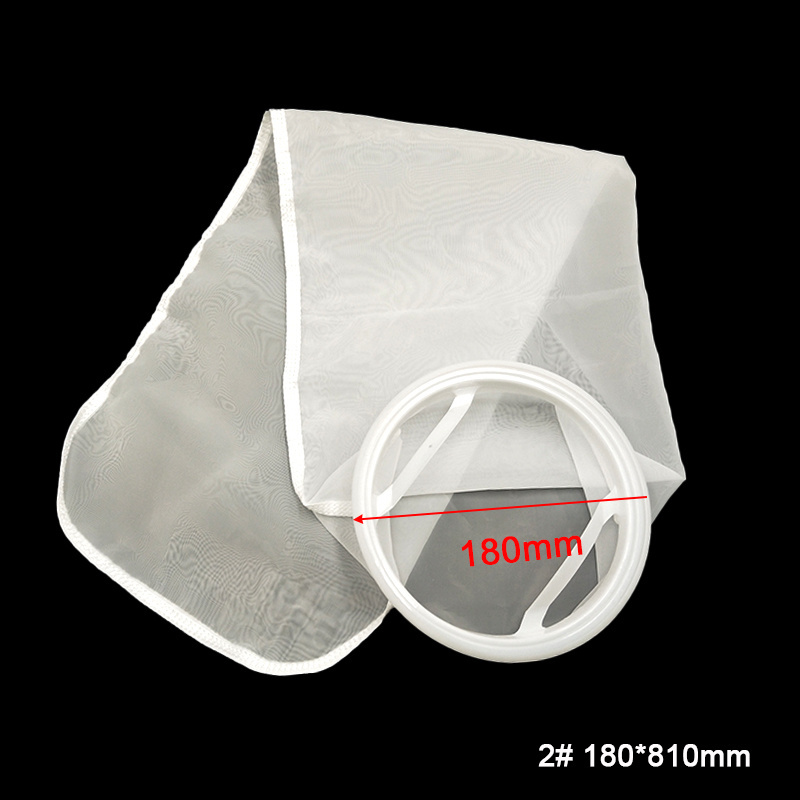 1 3 5 10 20 25 50 70 100 125 150 200 300 500 micron PP PE nylon polypropylene liquid water filter bag polyester filter socks