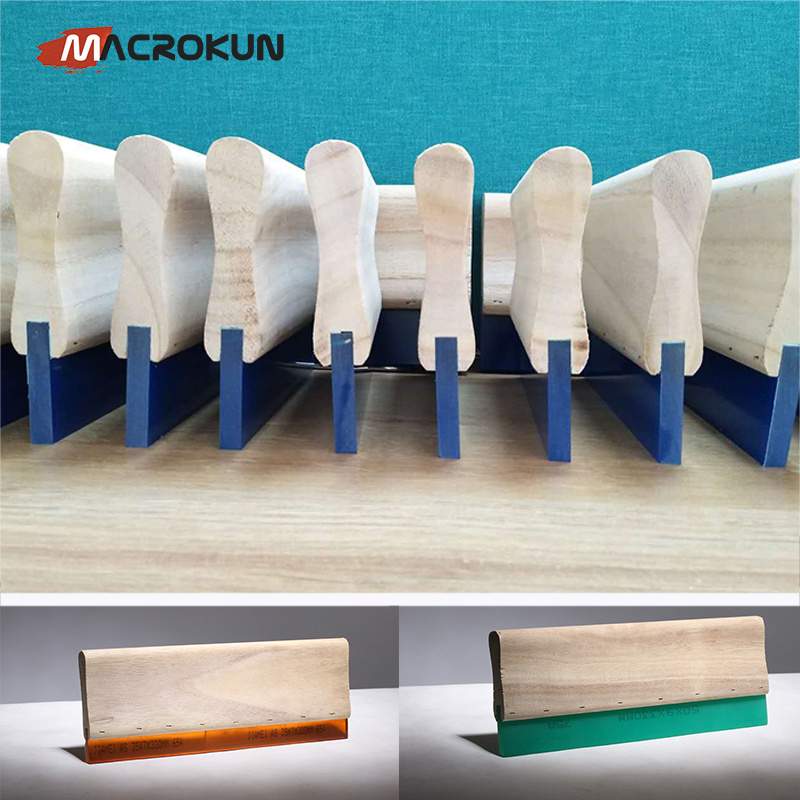 Sell Polyurethane Screen Printing Squeegee holder PU Rubber blade for Silk Screen Printing manufacturer