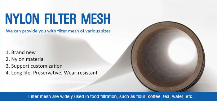 5 10 25 30 40 50 60 70 80 90 100 150 200 250 300 400 500 600 700 800 micron Nylon filter mesh