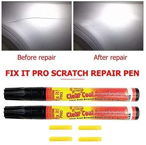 Fix It Pro Clear Car Coat Scratch Cover Remover Repair Aluminum car paint pen