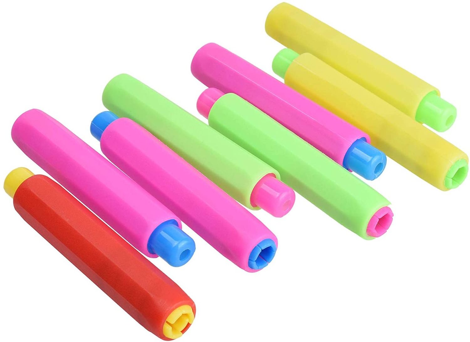 Colorful Plastic Chalk Holder, Adjustable Chalk Clip Chalk Holder for School Office Home