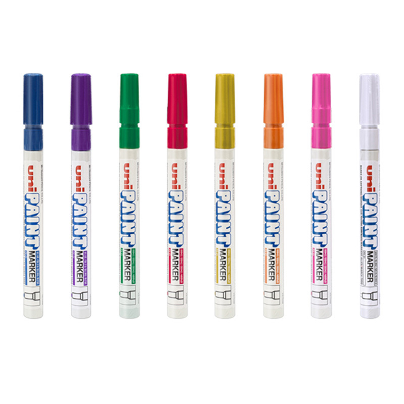 Uni Mitsubishi Paint PX-21 Fine Tip Marker Pen Waterproof Car Tyre Tire Tread Rubber Uni Posca Paint Marker