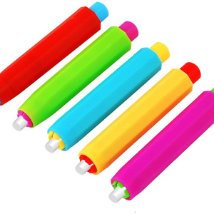 Colorful Plastic Chalk Holder, Adjustable Chalk Clip Chalk Holder for School Office Home