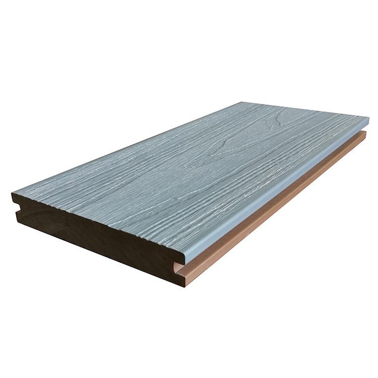 Wpc Waterproof Co-extruded Decking Out Door Terrasse Plastic Wood Plank Flooring