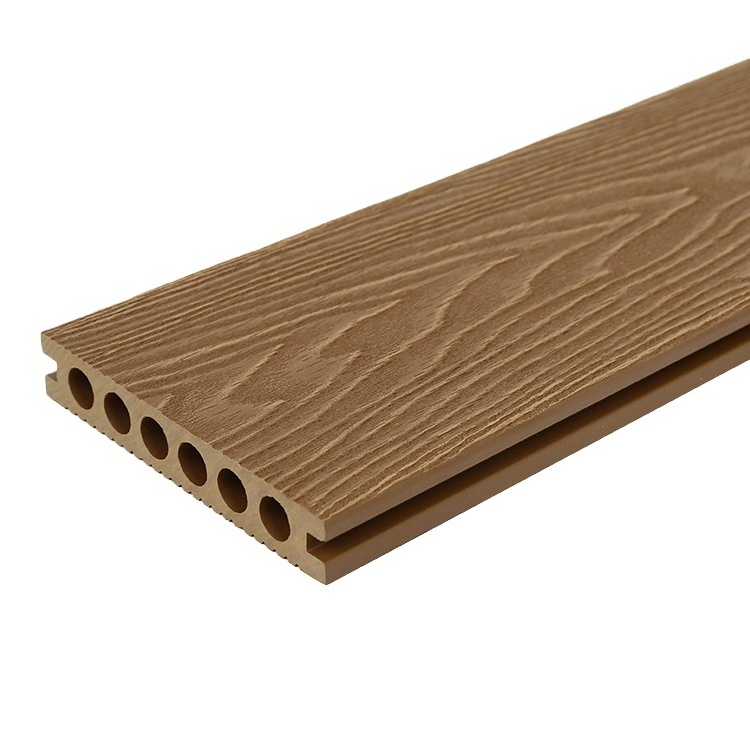 Modern Water Resistant Exterior Eco-Friendly Extrusion Wpc Flooring Composite Decking Board