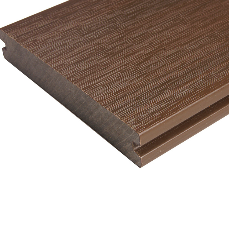 Wpc Waterproof Co-extruded Decking Out Door Terrasse Plastic Wood Plank Flooring