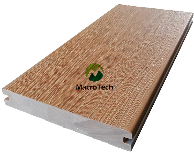 Wpc Waterproof Co-extruded Decking Out Door Terrasse Plastic Wood Plank Flooring