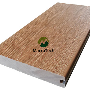 Wpc Waterproof Co-extruded Decking Out Door Terrasse Plastic Wood Plank Flooring