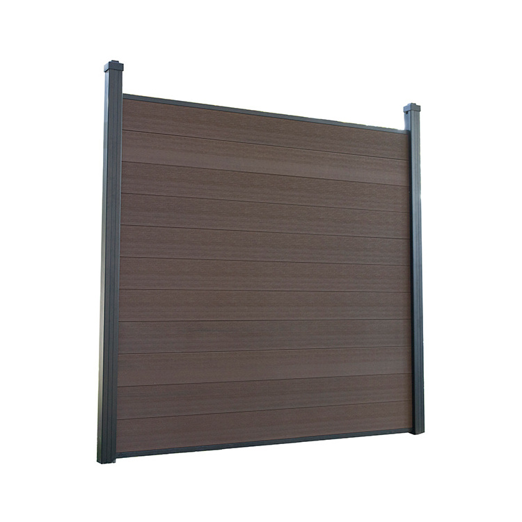 Composite Color Plastic Privacy Wood Cheap Homes Garden Panels Grill Design Modern Fence Panel