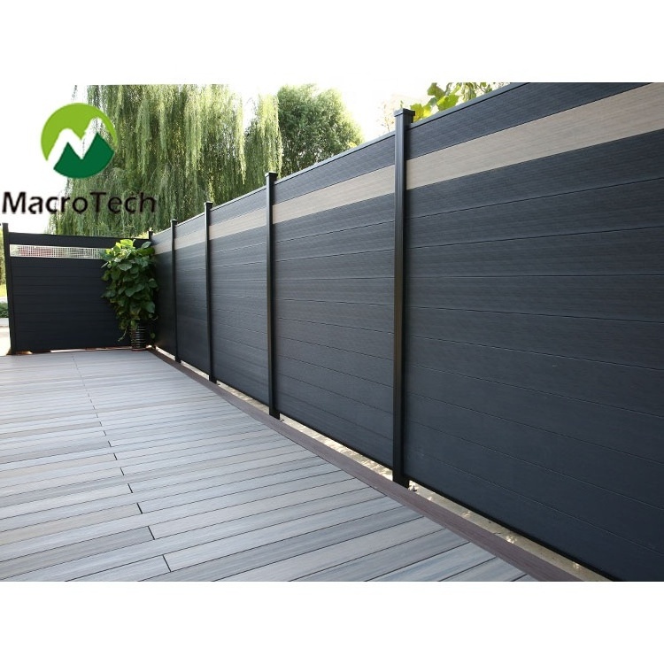 180*180mm Outdoor decoration anti-insect hot sale wpc fence panels sheets