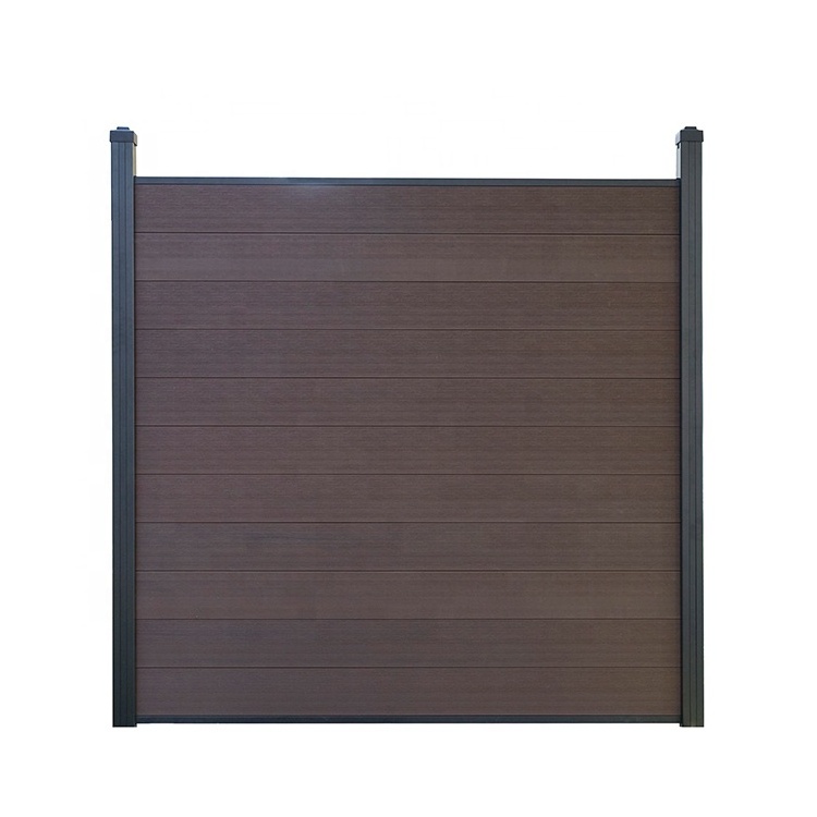 Composite Color Plastic Privacy Wood Cheap Homes Garden Panels Grill Design Modern Fence Panel