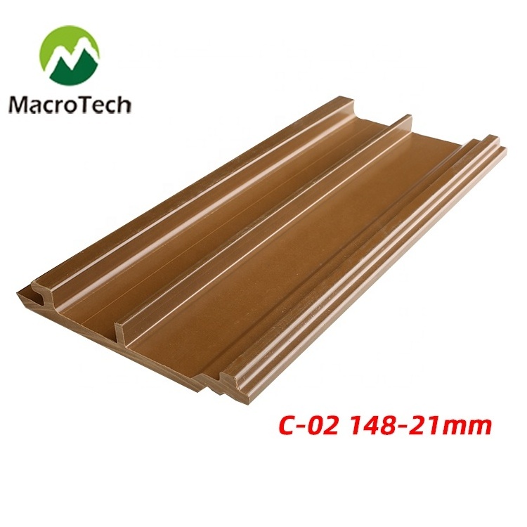 Waterproof Cheap wood plastic composite Manufacturer exterior wall panel