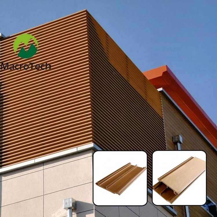 Waterproof Cheap wood plastic composite Manufacturer exterior wall panel