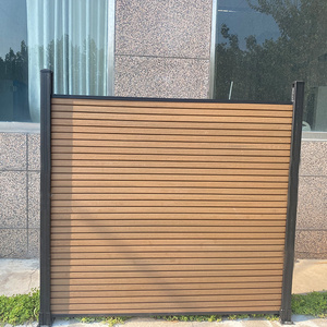 Teak Color For Privacy Protection Fences for Houses Backyard Fence Balcony Fencing