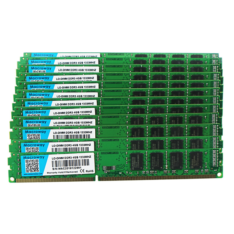 Factory wholesale Ddr3 4gb 1600mhz Computer Ram Scrap For Pc Computer Parts Desktop Ddr Ram Memoria