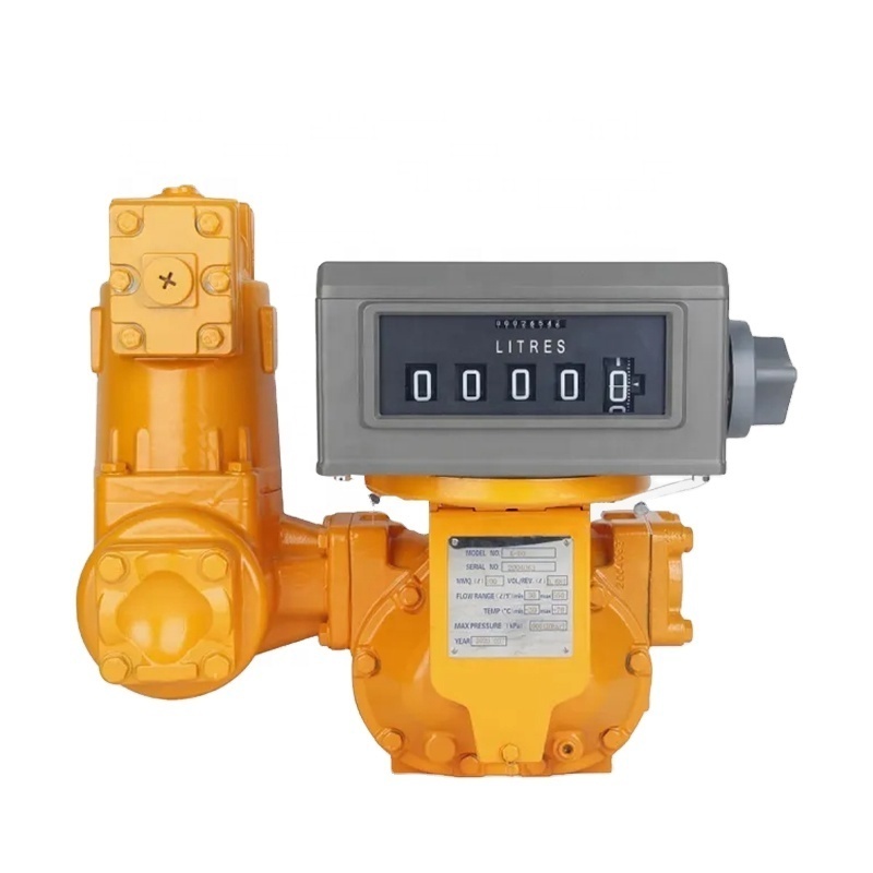 Petroleum Oil Gas Water Flowmeter Volumetric Positive Displacement Flow Transmitter Measurement meter