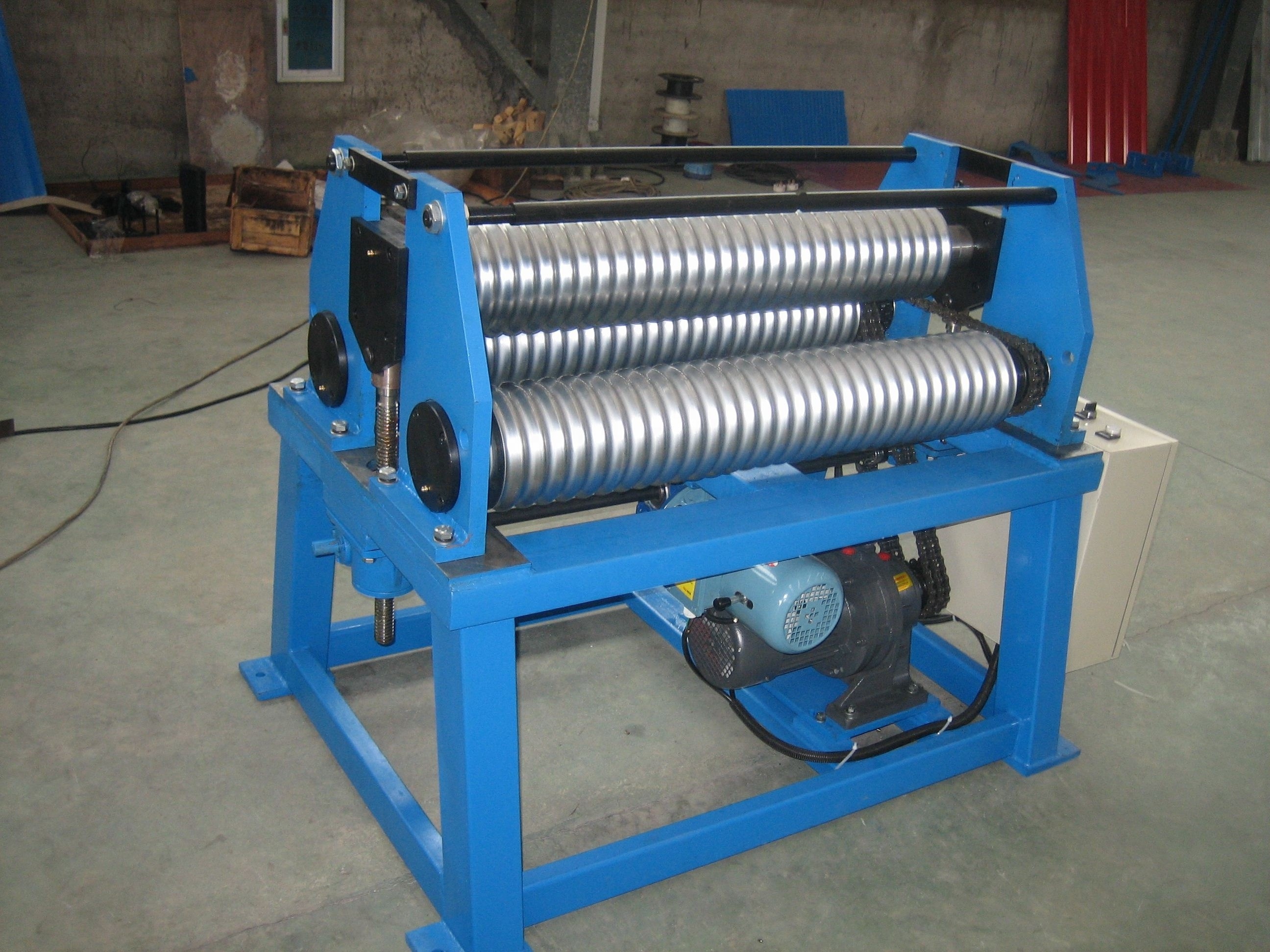 2021 roof sheet metal roll forming rolling curving machine China