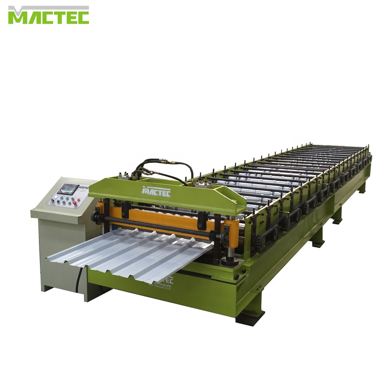 metal roofing sheet double ridge and drip edge  roll forming machine iron roof