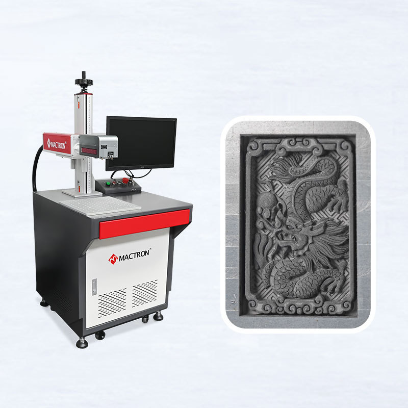 Mactron 3D Fiber Laser Marking Engraving Machine for Metal