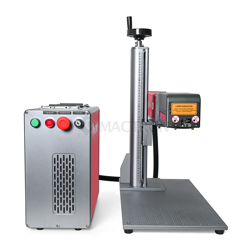 Portable Desktop Type 1064NM Focusing 3D Fiber Laser Marking Machine 50W Laser Engraving Machine