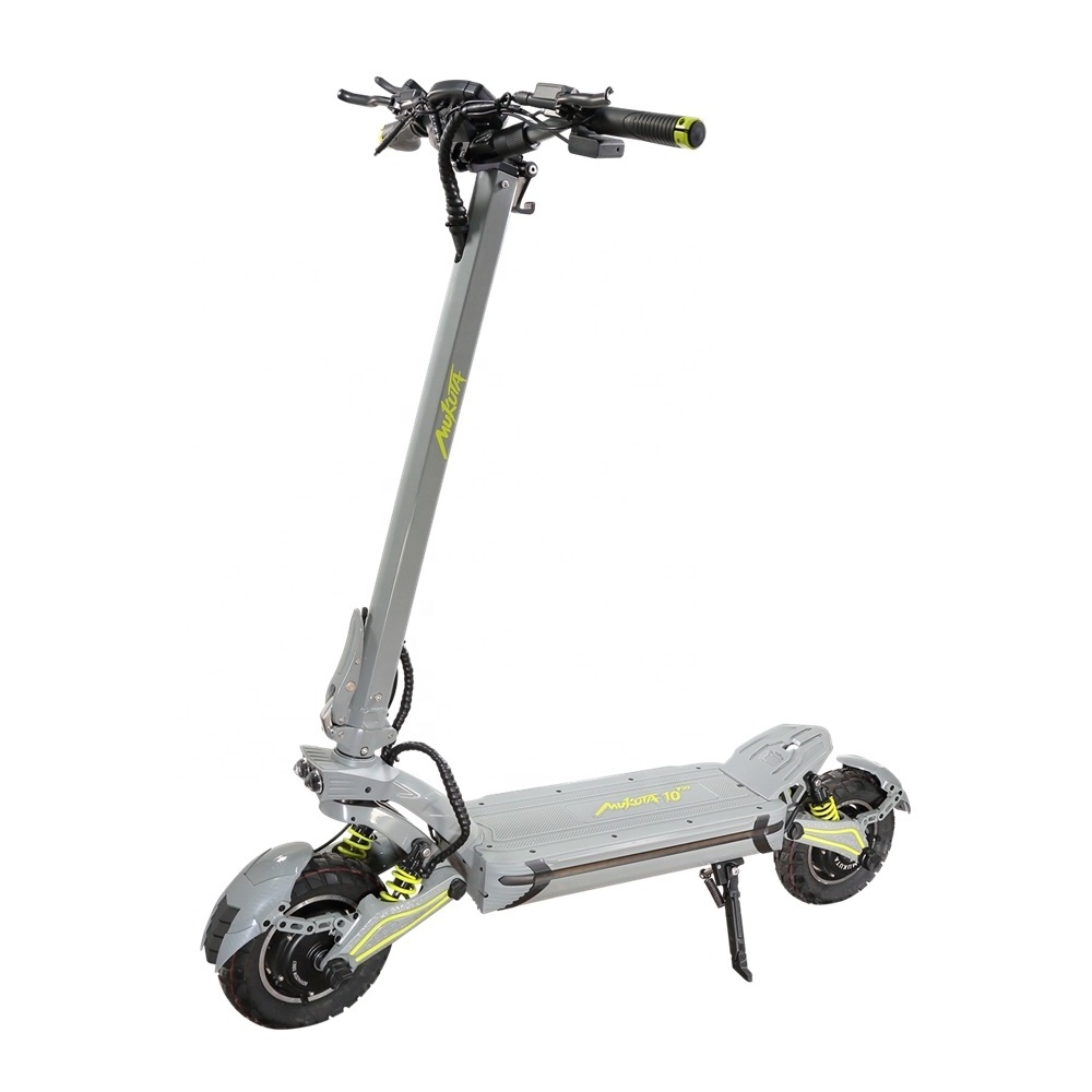 MUKUTA 10 Plus Dual Motor Off-Road Electric Scooter for Adults VSETT Foldable 10-Inch 60V IPX5 Waterproof Manufacturer Wholesale