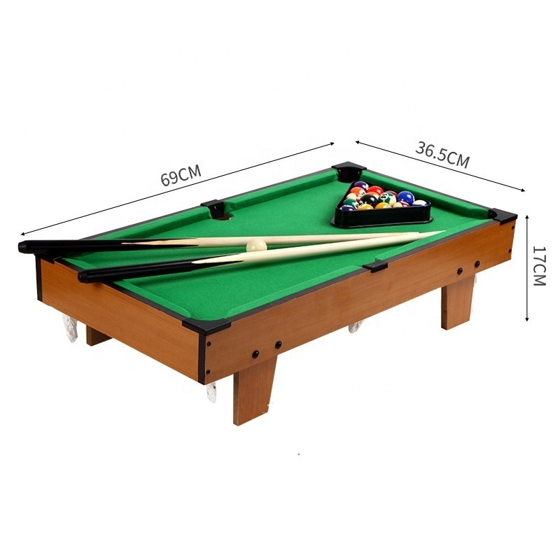 Indoor Home Desktop Pool Balls Table Sets Mini Snooker Pool Gaming Toy Billiard Table for Kids Gift