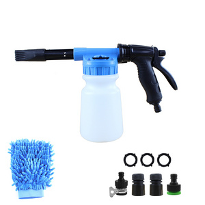 Car Wash Cleaning Tool Foam Gun Sprayer 4 Color Garden Hose Low Pressure Foam Washing Cleaner