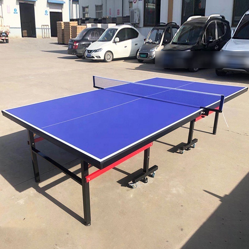 International Standard Size Household Foldable Ping Pong Table Indoor And Outdoor Table Tennis Table